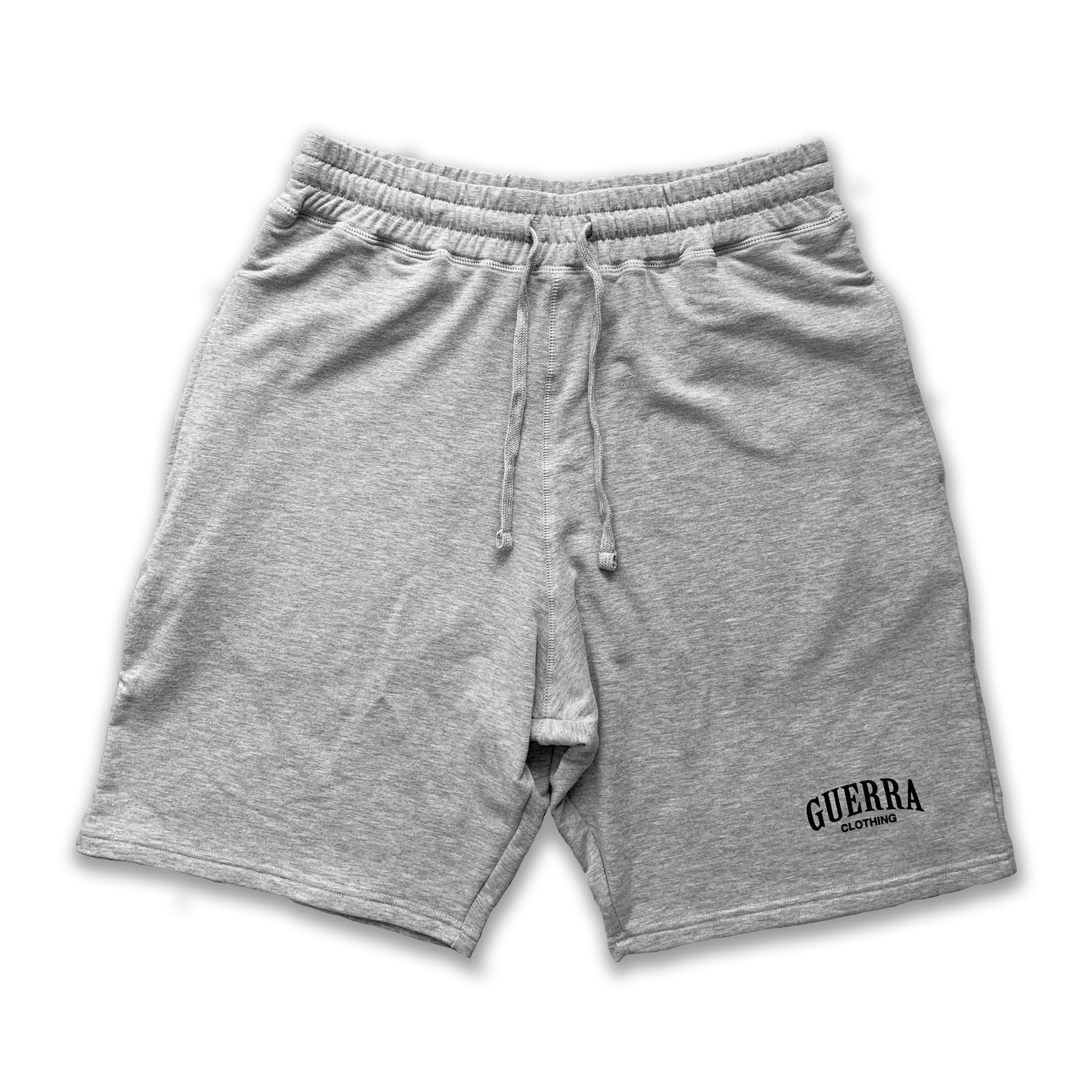 Boxing Logo Shorts - Grey Marl - Mens
